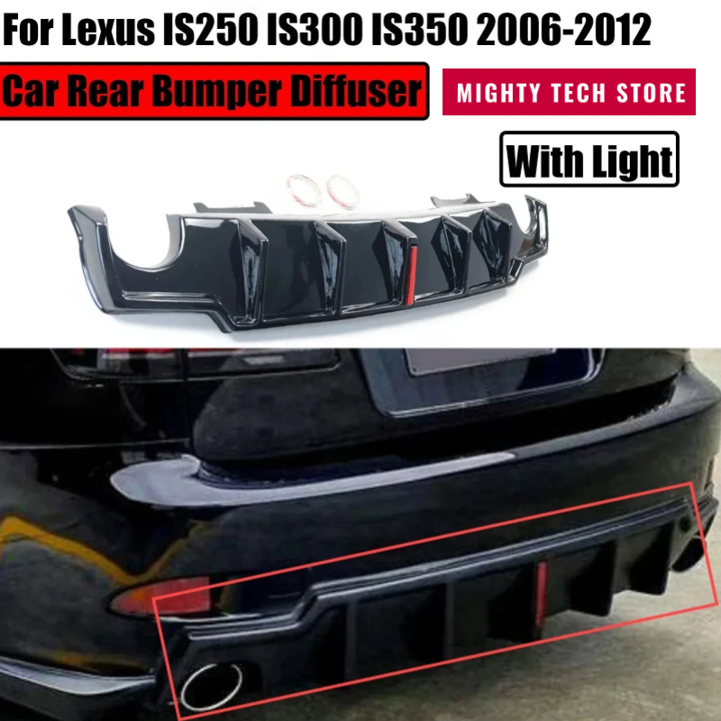 2024 IS500 Style Lexus 2IS to 4IS COMPLETE CONVERSION BODY KIT, includes front bumper, front headlights, rear ducktail spoiler, rear diffuser (w/ LED), rear roof spoiler, rear sequential taillights - FREE SHIPPING