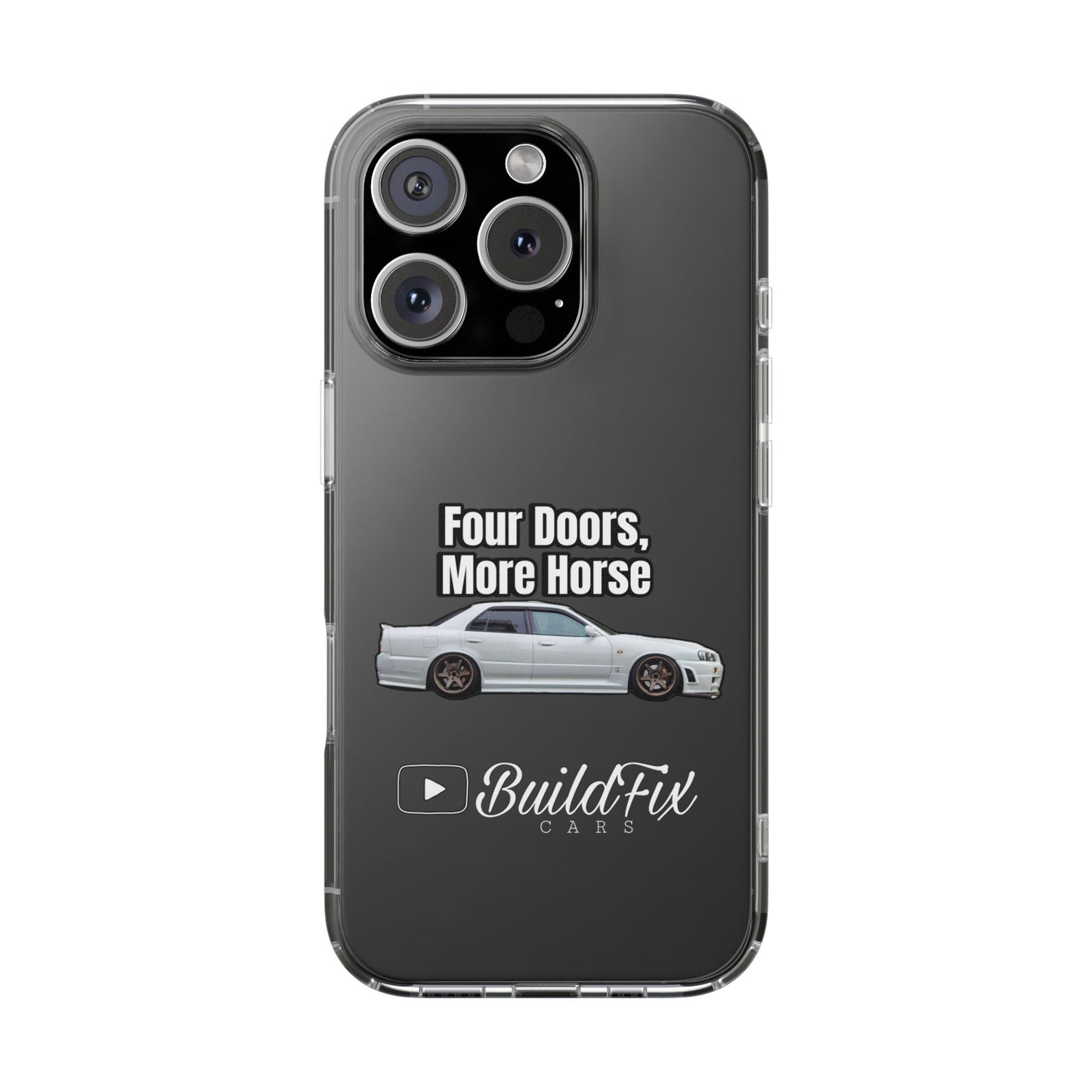 BuildFix Cars X Motorhead LIMITED Clear Impact Case