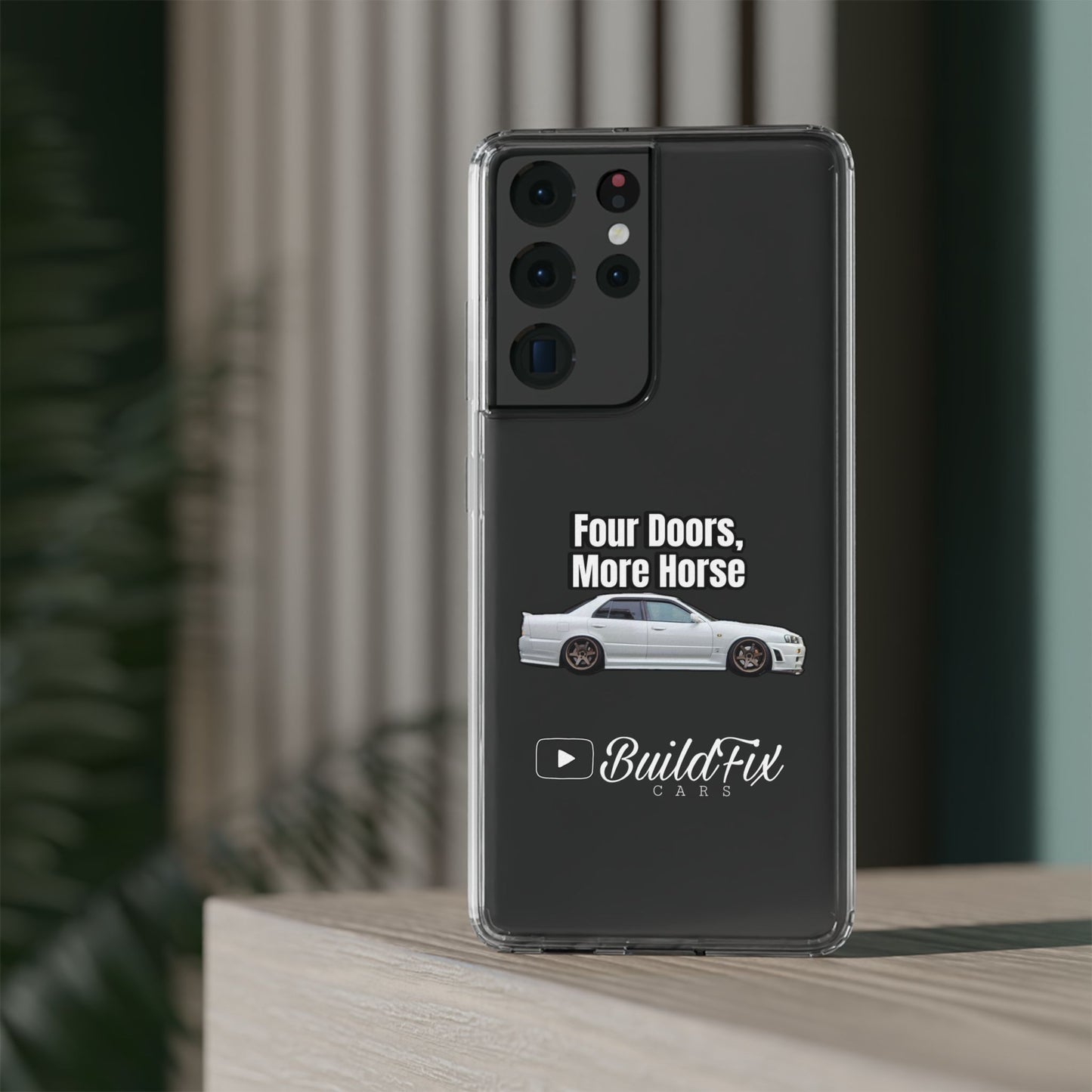 BuildFix Cars X Motorhead LIMITED Clear Impact Case