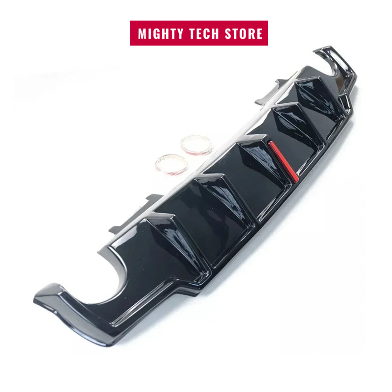 Rear Bumper Diffuser With LED Light For Lexus IS250/IS350 2006-2012 Shark Fin Style (Model 2024)