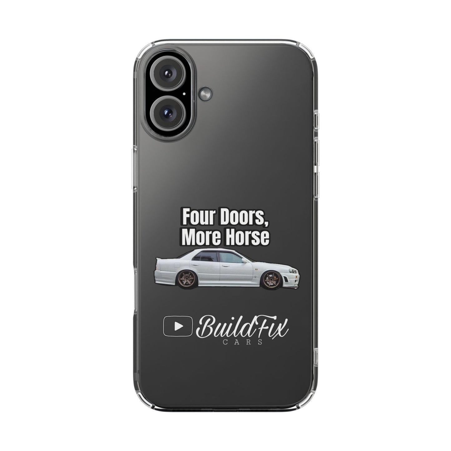 BuildFix Cars X Motorhead LIMITED Clear Impact Case