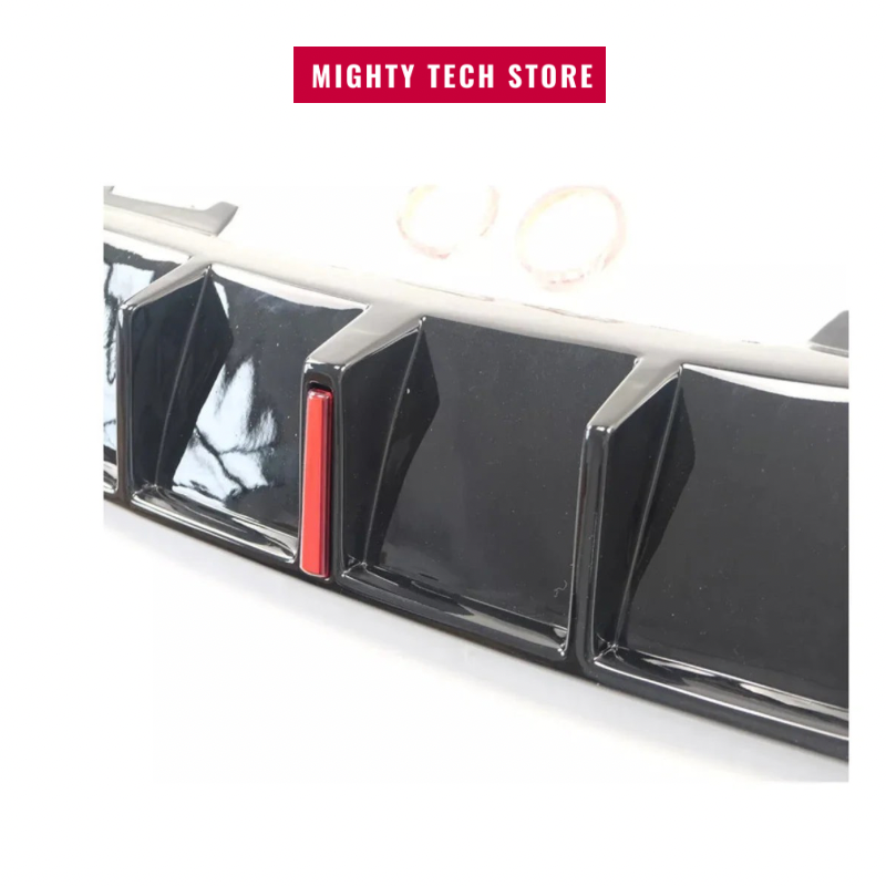 Rear Bumper Diffuser With LED Light For Lexus IS250/IS350 2006-2012 Shark Fin Style (Model 2024)