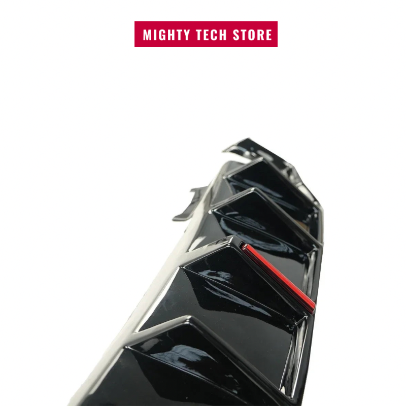 Rear Bumper Diffuser With LED Light For Lexus IS250/IS350 2006-2012 Shark Fin Style (Model 2024)