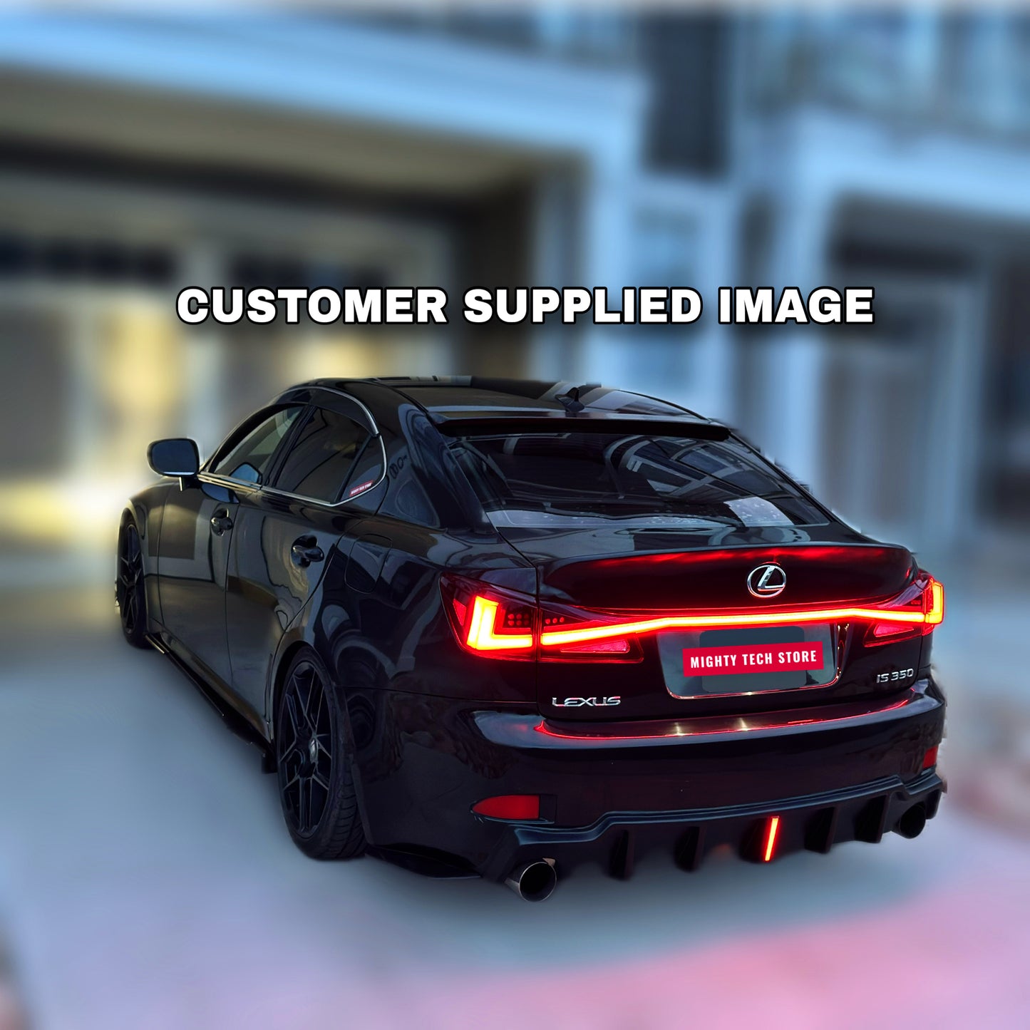 2024 IS500 Style Lexus 2IS to 4IS COMPLETE CONVERSION BODY KIT, includes front bumper, front headlights, rear ducktail spoiler, rear diffuser (w/ LED), rear roof spoiler, rear sequential taillights - FREE SHIPPING