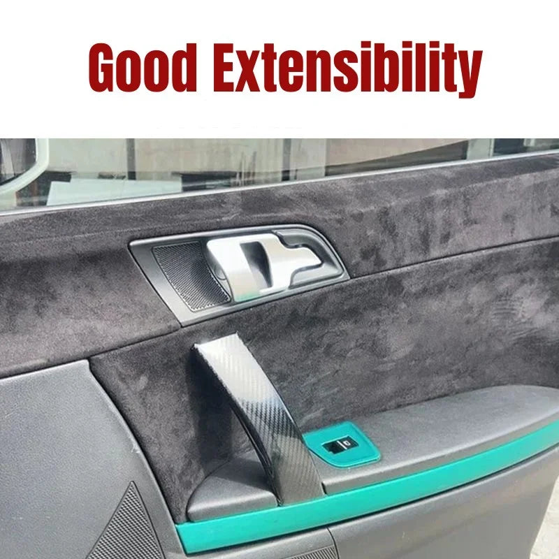 Suede Fabric Self Adhesive Repairs for Sticky Dashboard Sticky Panel Car Interior Renovation - like Alcantara