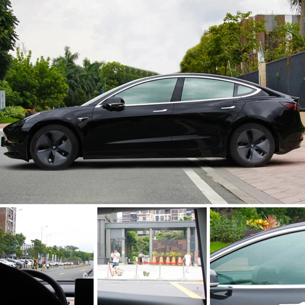 Percent Window Tint Film Sun Shade Film UV Protector Window Foils Sticker Films Heat Isolation Rate: 80% UV Blocking Rate: 80% Size 50 x 300cm