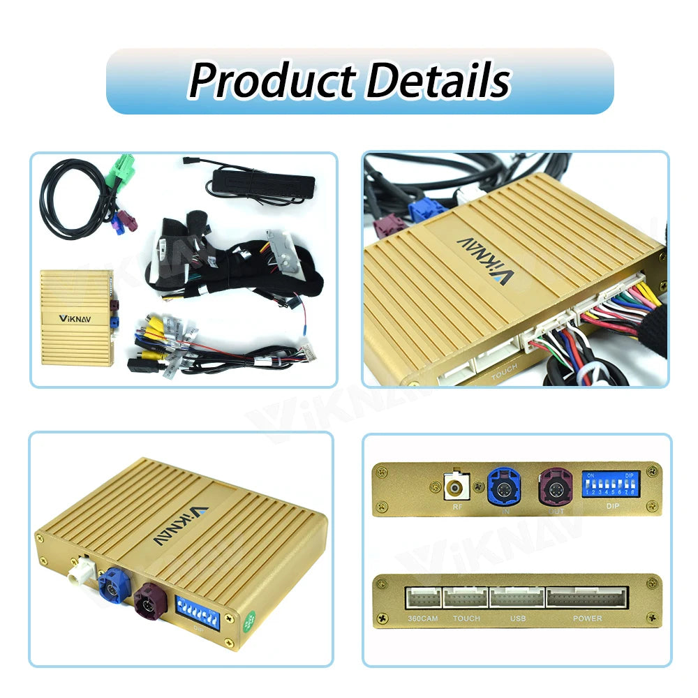 Android Auto Wireless Apple Carplay Linux System For Lexus IS / ISF 2006 -2012 OEM Screen LVDS Decoder Interface Box Multimedia - DriveConnect ULTRA - Viknav