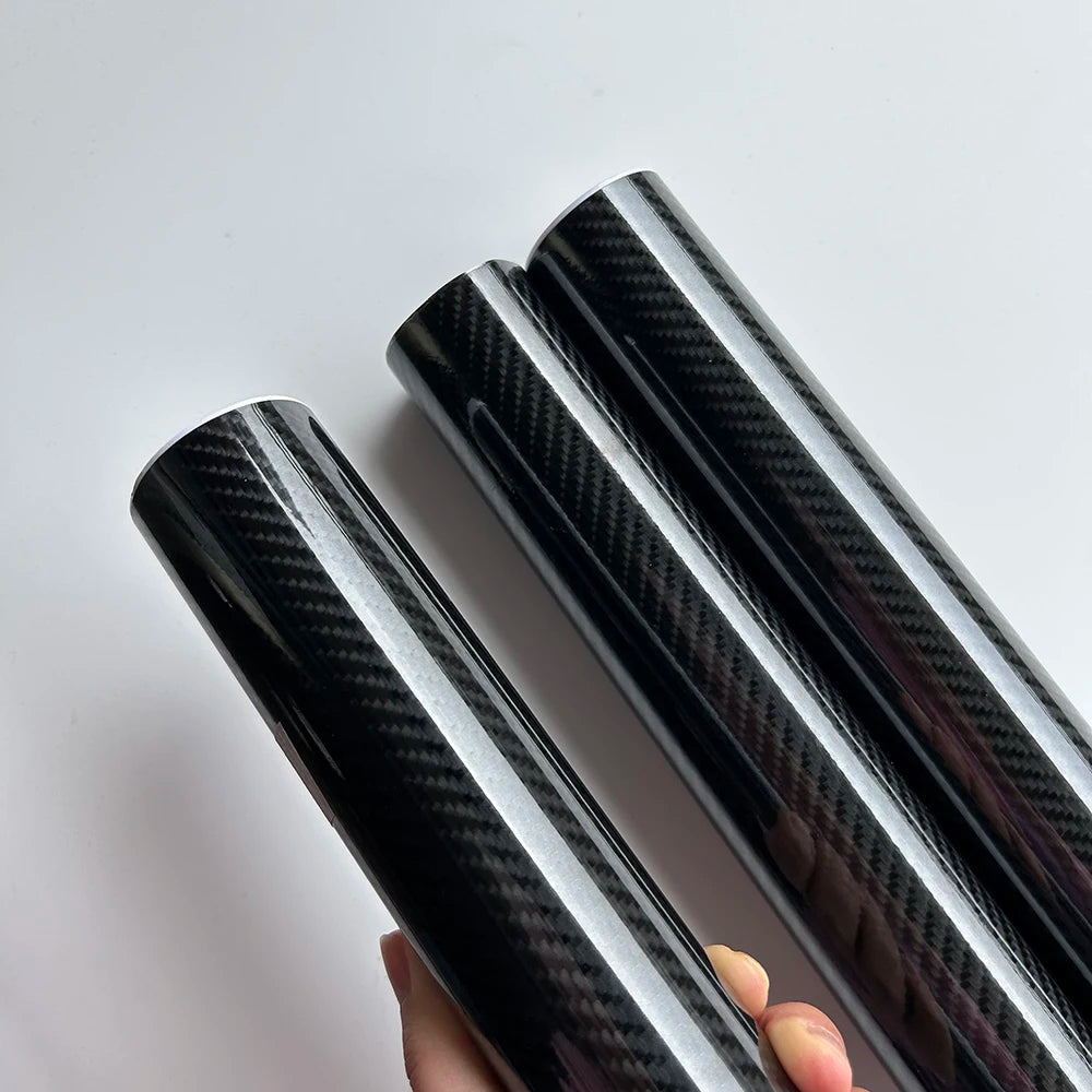 High Gloss 6D Carbon Fiber Vinyl Stickers Roll - Car