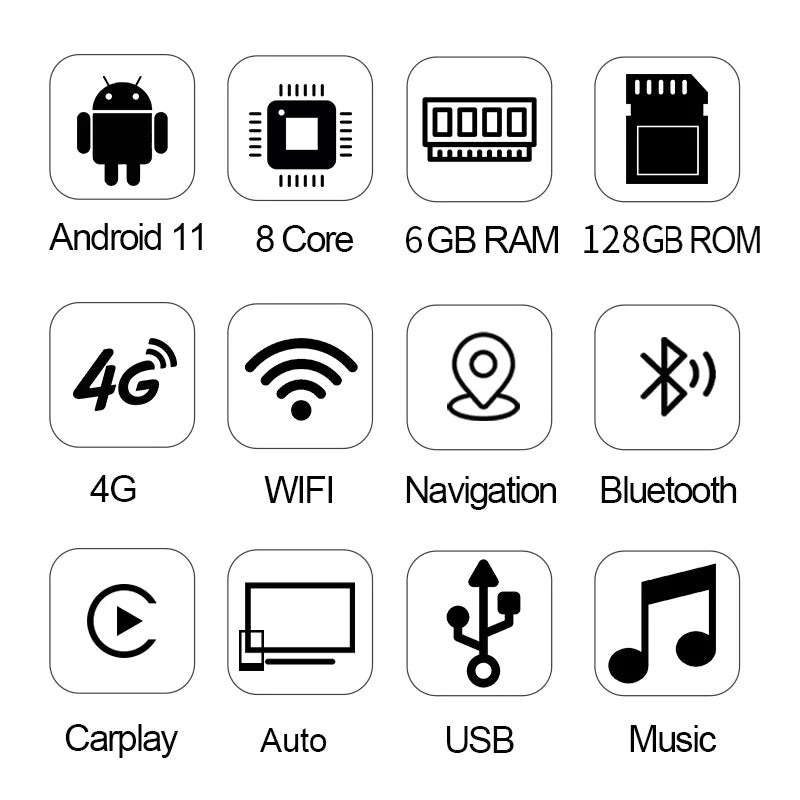 9" Android Intelligent System Apple Carplay / Android Auto Car Video Player Central Multimedia Stereo Screen For LEXUS IS250 IS350 With Free Camera