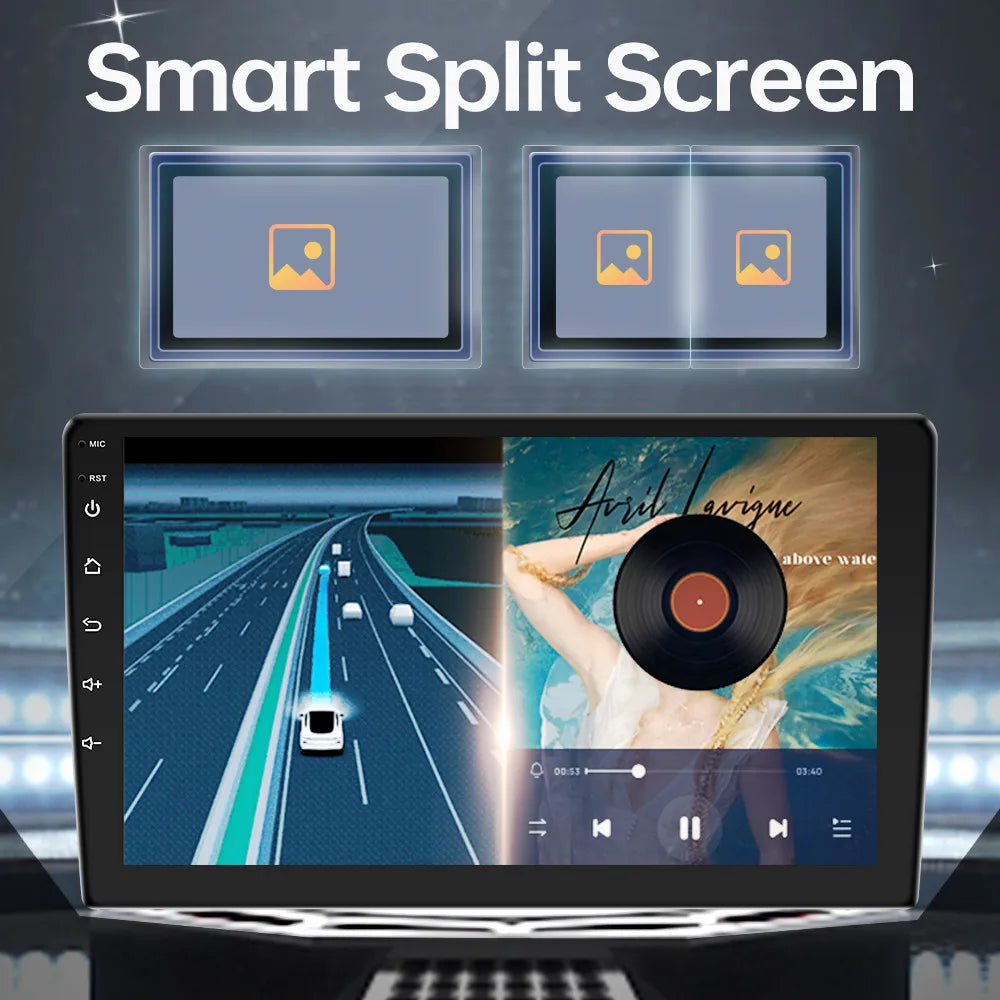 9" Android CarPlay Screen For Honda CR-V 2006-2011 Wireless CarPlay Auto Supports 360° CAMERA - DriveConnect ULTRA