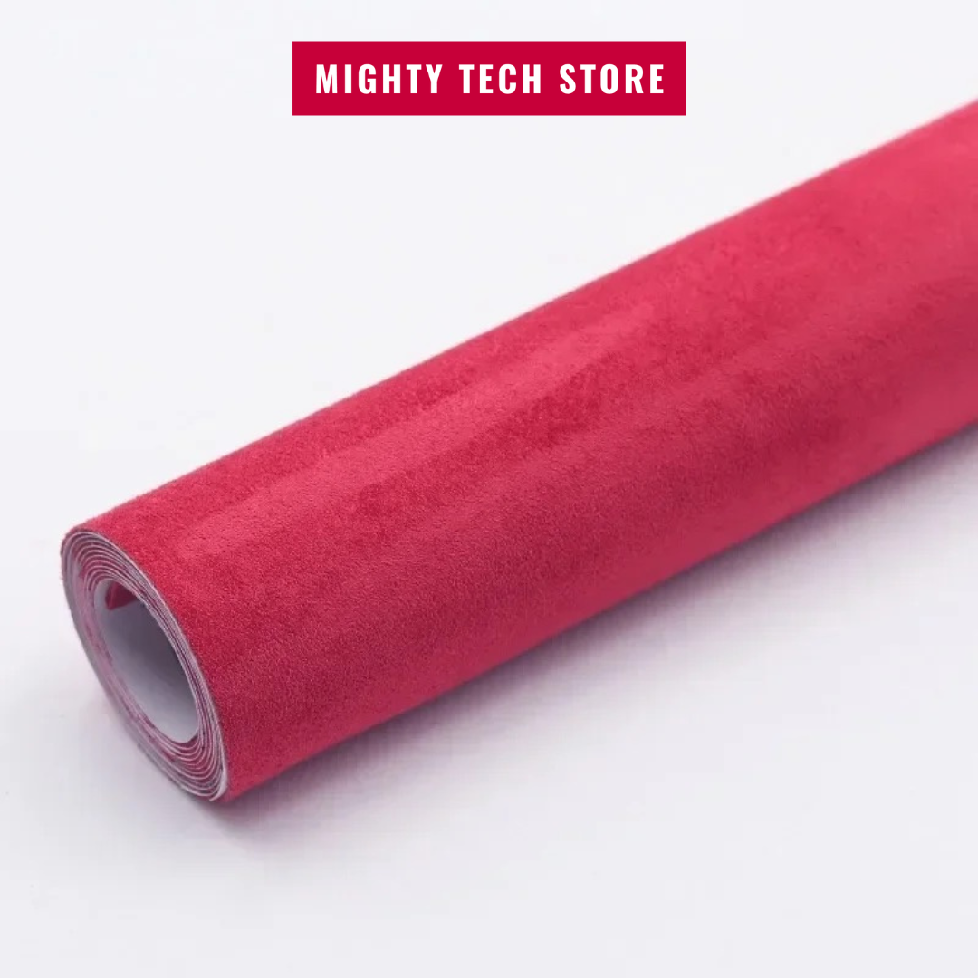 Suede Fabric Self Adhesive Repairs for Sticky Dashboard Sticky Panel Car Interior Renovation - like Alcantara