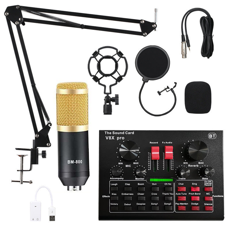 Microphone Recording Condenser Microphone Set Complete Starter Pack For Creators - Mighty Tech