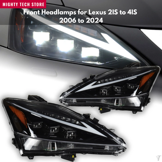 2IS to 4IS - 2024 Facelift LED Headlight Assembly For LEXUS IS250 IS350 2006-2012 LED
