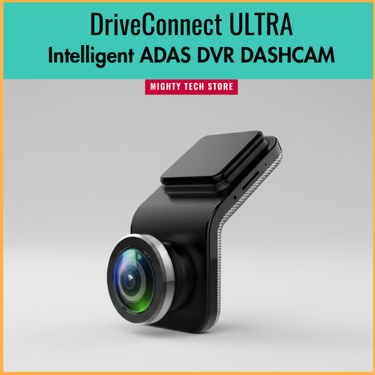 1080P HD Android Dash Cam | WiFi Car DVR with ADAS, Night Vision & Parking Monitor, APP Control | DriveConnect ULTRA