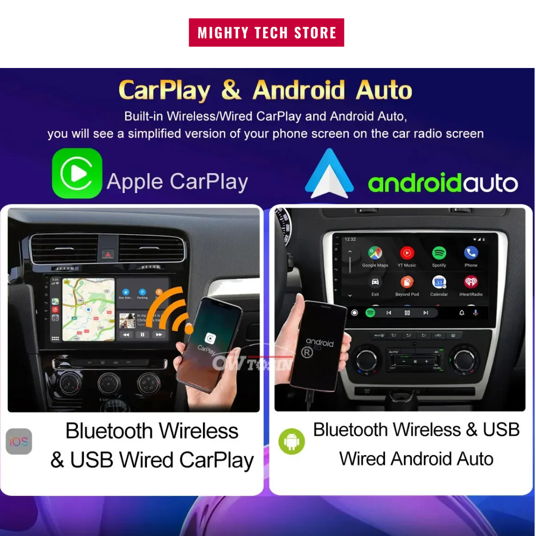 8” Intelligent CarPlay Android 13 OS For Hyundai Santa Fe 2013-2018 Supports 360° Camera