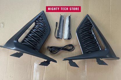 LED Vertical Fog Light For Front Bumper 2021-2025 LEXUS IS350 IS500 - DriveConnect ULTRA