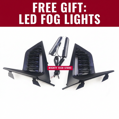 Lexus 2IS to 4IS Front Bumper Kit Upgrade Facelift to 2024 - for 2006-2012 Lexus IS250 IS300 ISF + Fog Lights + Emblem | FREE SHIPPING