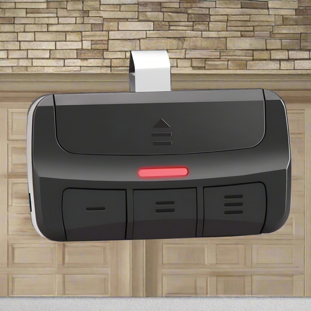 Universal Garage Door Control 3 in 1 multifrequency Remote With Clip 2 ...