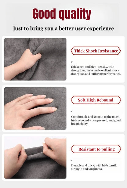 Suede Headliner For Car Roof with Sponge Backing - like Alcantara