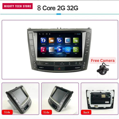 9" Android Intelligent System Apple Carplay / Android Auto Car Video Player Central Multimedia Stereo Screen For LEXUS IS250 IS350 With Free Camera + FREE SHIPPING