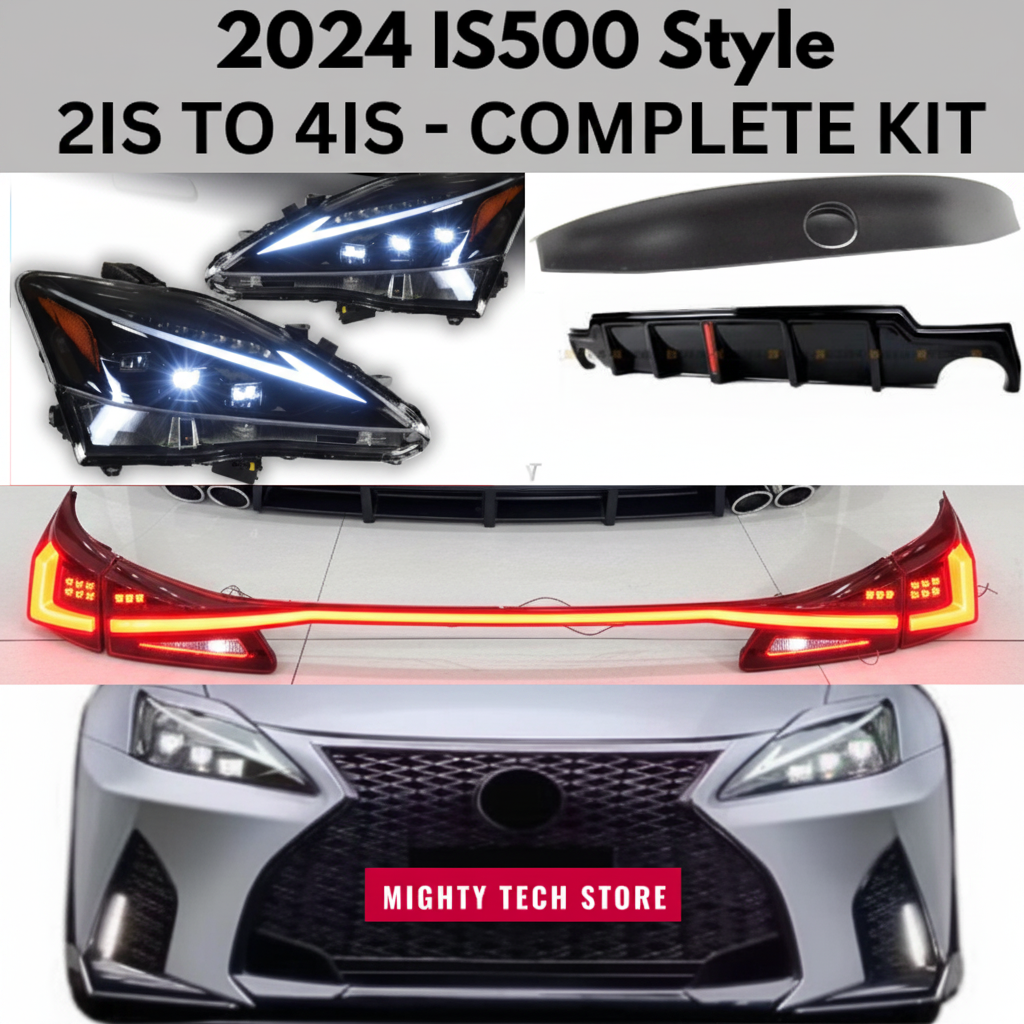 4is NEW Lexus IS (2IS) to 2024 IS500 (4IS) Full Conversion Body Kit – Comp ...