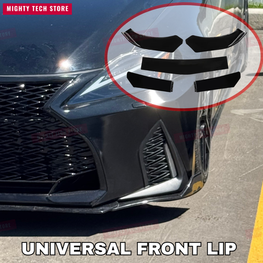 Universal Car Front Bumper Lip Kit Duck Lip Fits All Cars 5Pcs - DriveConnect ULTRA