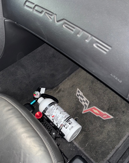 Corvette C6 Passenger Under-Seat Safety Mount Bracket – Aluminum Alloy, Fits Years 2005–2013