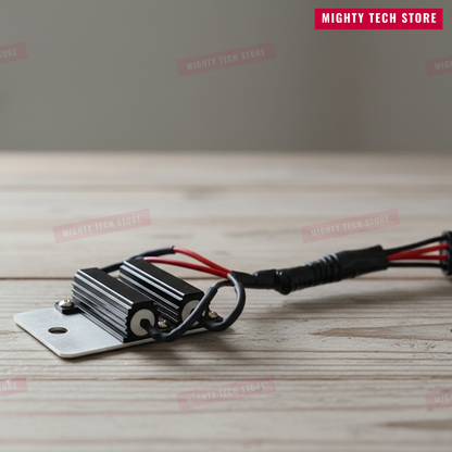 C6 Corvette LED Taillight Anti Hyper Flash Harness | OEM-Style Plug & Play Resistor Kit - Installation instructions provided