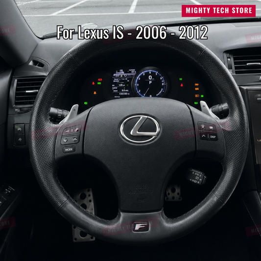 12.3" Digital Cluster for Lexus IS250 IS350 ISF 2006-2012 | Linux LCD Customizable Dashboard Speedometer Display Upgrade