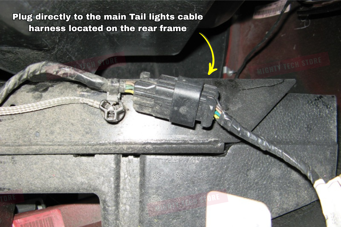 C6 Corvette LED Taillight Anti Hyper Flash Harness | OEM-Style Plug & Play Resistor Kit - Installation instructions provided