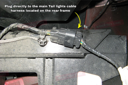 C6 Corvette LED Taillight Anti Hyper Flash Harness | OEM-Style Plug & Play Resistor Kit - Installation instructions provided