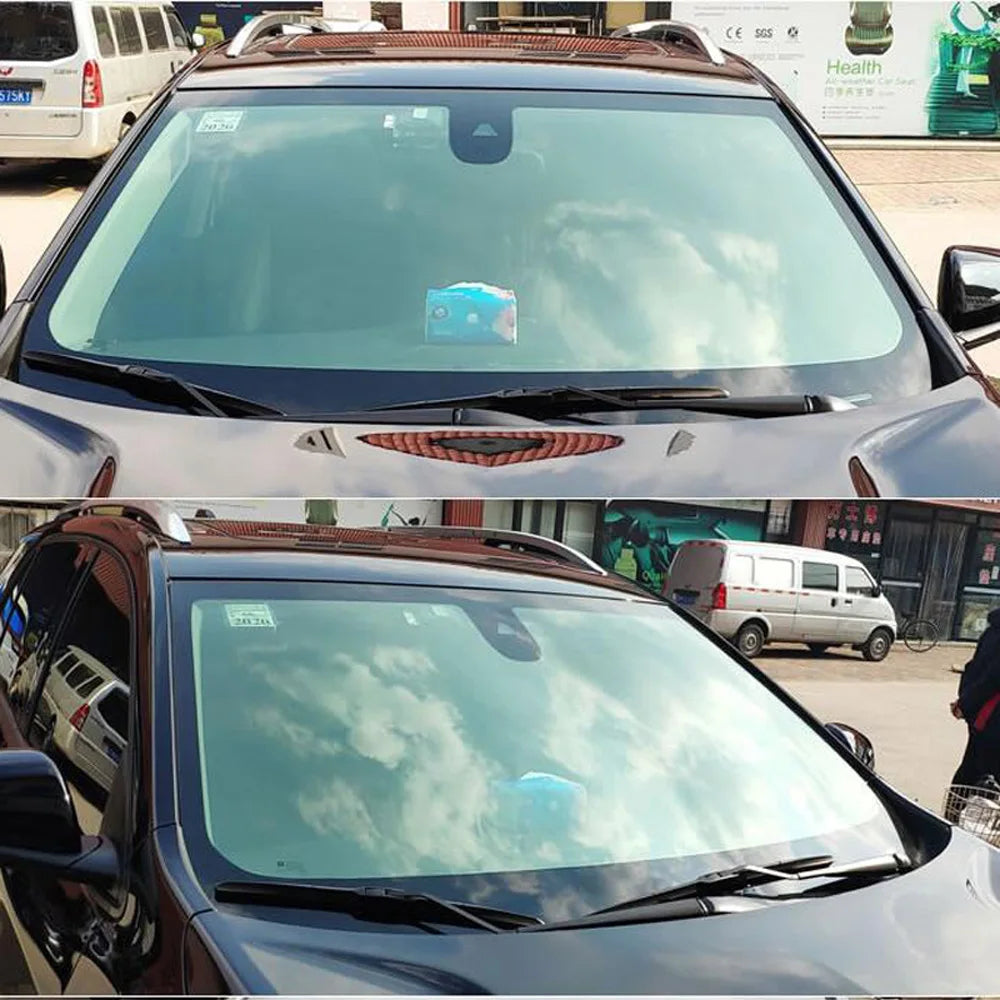 76cm x 1.5m Green 68% VLT Windscreen Front Window Tint Solar Protection Film Foils Car Auto House IR 23% UV 47%