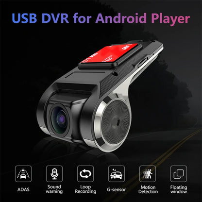 Car DVR Dash Cam Full HD 1080P Dash Cam For Aftermarket Android Auto Player ADAS LDWS Navigation Unit Auto Audio Voice Alarm Video Recording