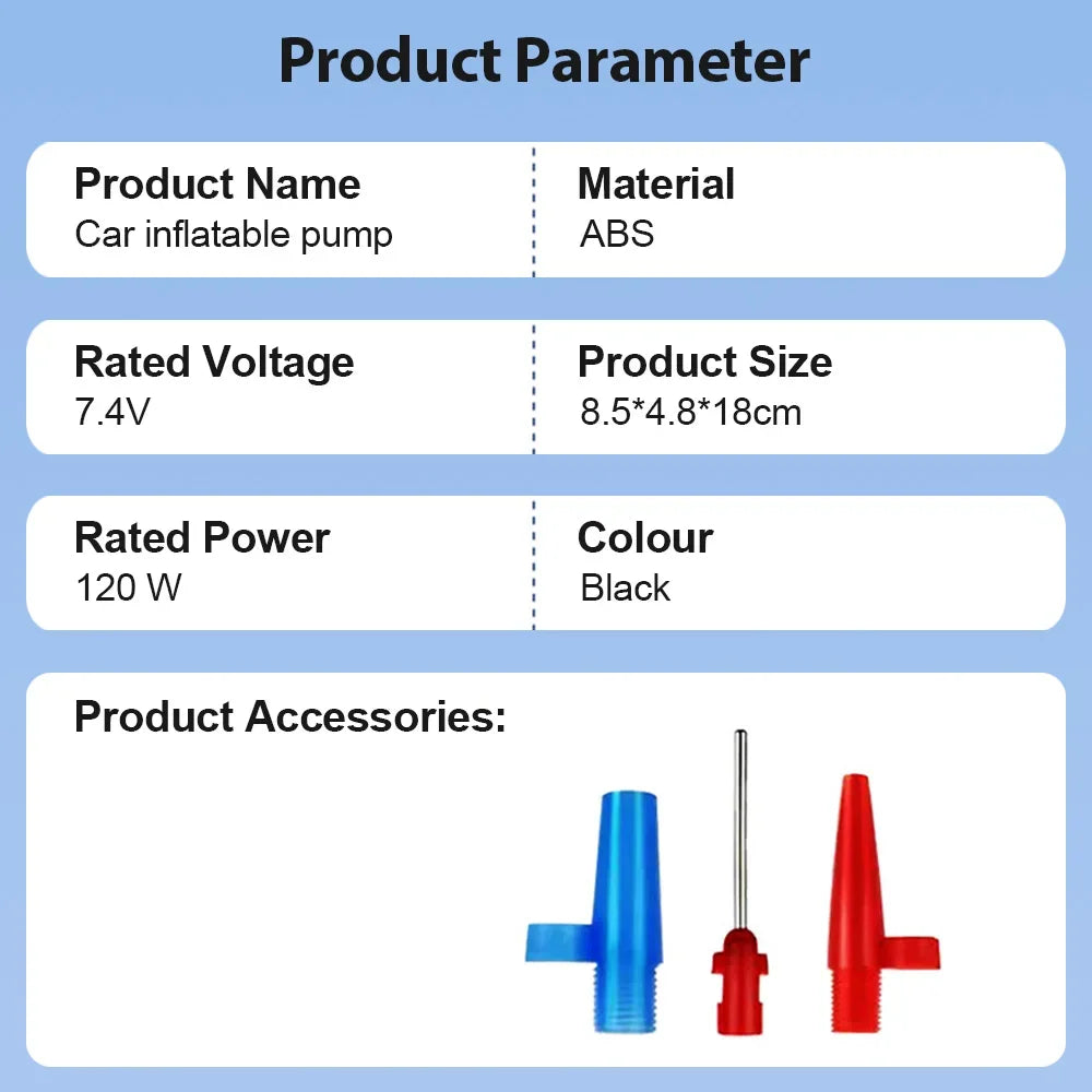 Air Pump Compressor High Power Car Tire Inflator - DriveConnect ULTRA