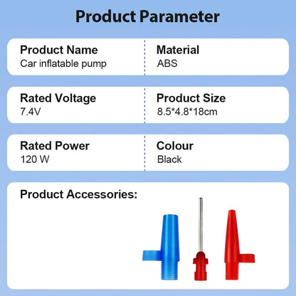 Air Pump Compressor High Power Car Tire Inflator - DriveConnect ULTRA