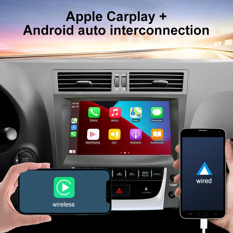 9" Android Intelligent System Apple Carplay Car Video Player Central Multimedia Stereo Screen For LEXUS GS300 GS350 GS400 GS400 GS430 Supports 2005 to 2011 With Free Camera - DriveConnect Ultra