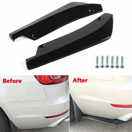 Rear Bumper Side Fender Skirt Lip - Universal Fitment